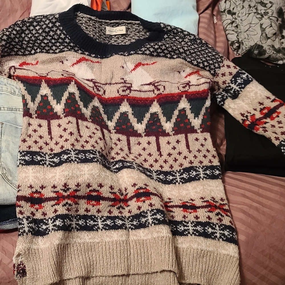 Abercrombie very cute winter sweater